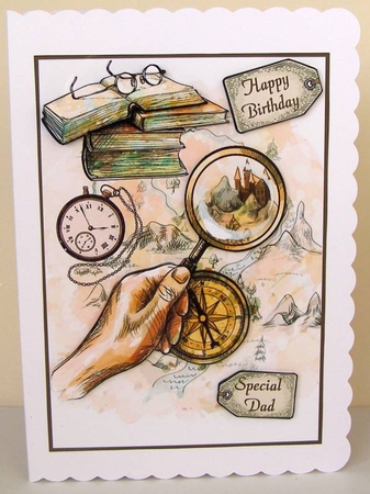 Vintage Memories A5 by Margaret McCartney