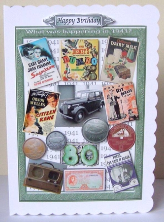 Birth Year 1941 - Irish theme by Margaret McCartney