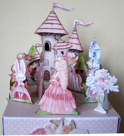 Sweet Little Princess & Friends Exploding Box Surprise Kit by Margaret McCartney