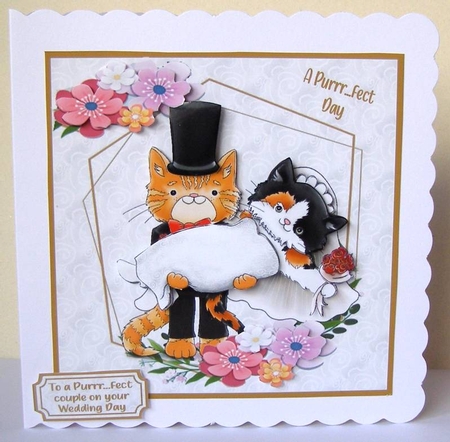 A Purrr...fect Wedding Day 7x7 by Margaret McCartney