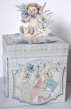 Cute as a Button Nursery #2 - Exploding Box by Margaret McCartney
