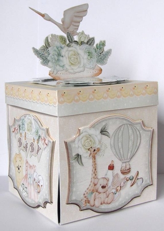 Cute as a Button Nursery #3 - Exploding Box by Margaret McCartney