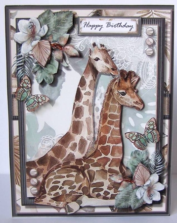 Tropical Wild 6x8  Kit 3 by Margaret McCartney
