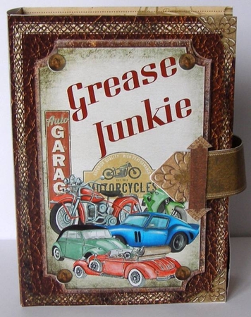 Grease Junkie - 3D Curiosity Book Box by Margaret McCartney