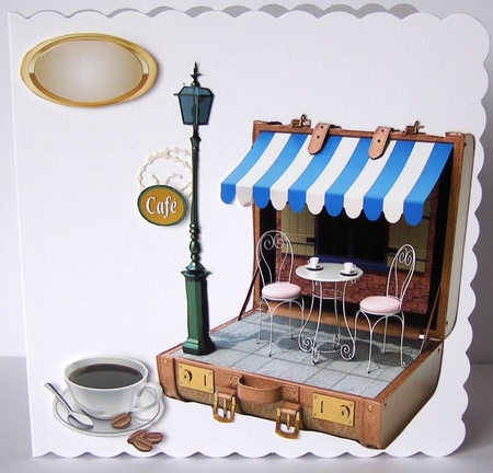 STREET CAFE TOPPERS by Margaret McCartney