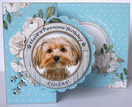 Pawsome Dogs Fold Back Kit-16 by Margaret McCartney