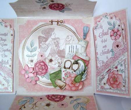 Sew Vintage 2 - Folio Card Kit by Margaret McCartney