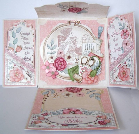 Sew Vintage 2 - Folio Card Kit by Margaret McCartney