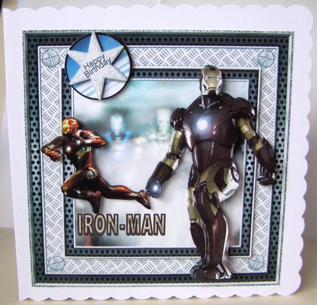 Marvel Heroes-IRON-MAN by Margaret McCartney