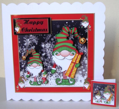 Gnome for Christmas 4 by Margaret McCartney