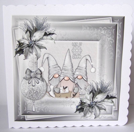Gnome For Christmas Mini Kit#12 by Margaret McCartney