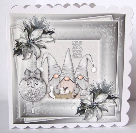 Gnome For Christmas Mini Kit#12 by Margaret McCartney