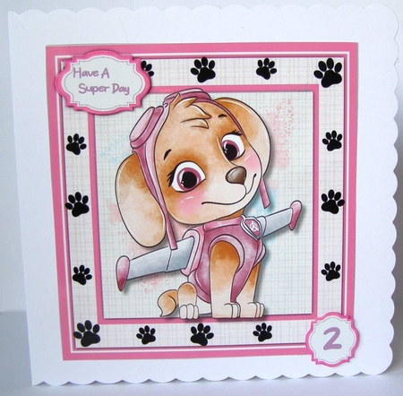 7x7 ap Heroic Dog 2 by Margaret McCartney