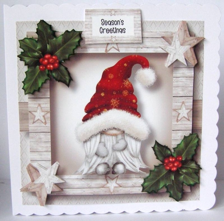 The Christmas Hat Gnome Female Bumper Kit by Margaret McCartney