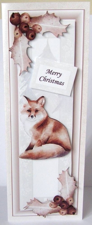 Sepia Christmas Lge DL Bumper Kit by Margaret McCartney