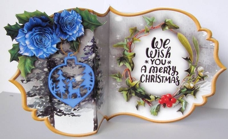Christmas Large DL - 6 by Margaret McCartney