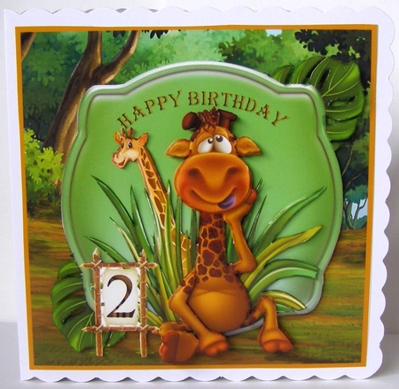 Birthday Giraffe for ages 1-4 by Margaret McCartney