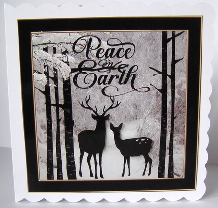 Black and White Christmas  by Margaret McCartney