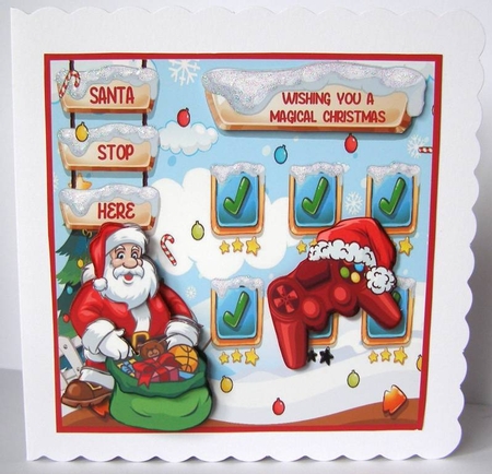 Santas computer game by Margaret McCartney