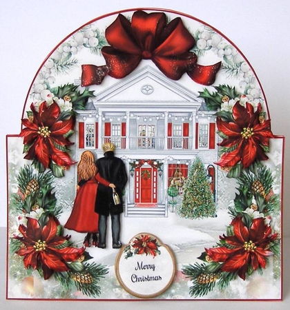 A Christmas Visit 04 Shaped Mini Page Kit by Margaret McCartney