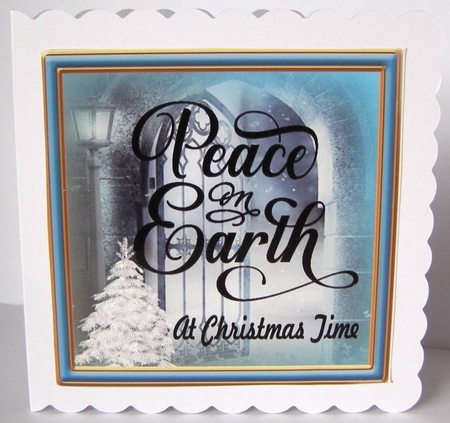 Christmas peace on earth toppers  by Margaret McCartney