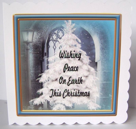 Christmas peace on earth toppers  by Margaret McCartney