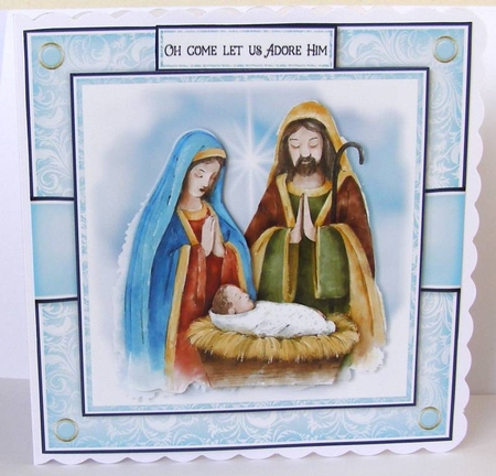 Nativity Scene Bumper Kit by Margaret McCartney