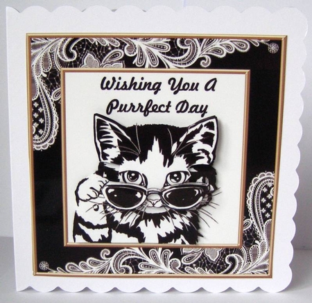 Cat birthday Design by Margaret McCartney