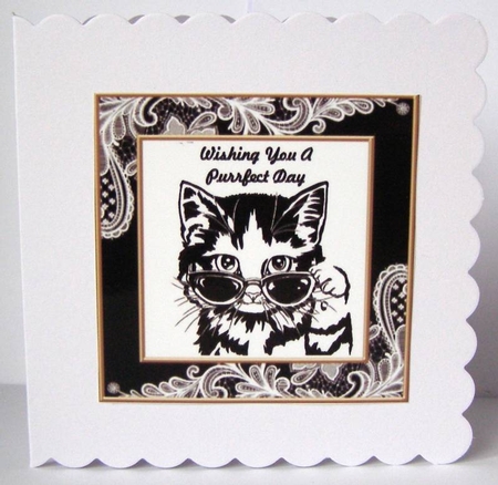 Cat birthday Design by Margaret McCartney