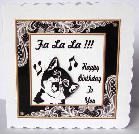 Cat birthday Design by Margaret McCartney