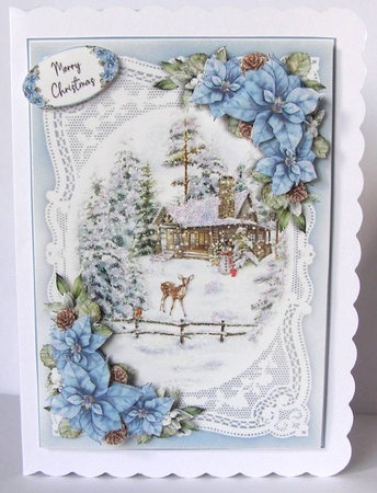 Winter Cabin in the Woods Mini Kit 1 by Margaret McCartney