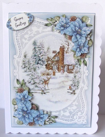 Winter Cabin in the Woods Mini Kit 3 by Margaret McCartney