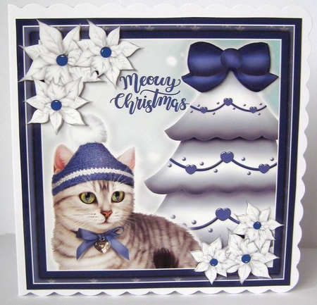 Meowy Christmas Mini Kit #3 by Margaret McCartney