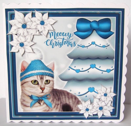 Meowy Christmas Mini Kit #11 by Margaret McCartney