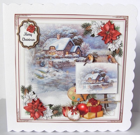 An Artists Winter Impression 05 Mini Page Kit - Request by Margaret McCartney