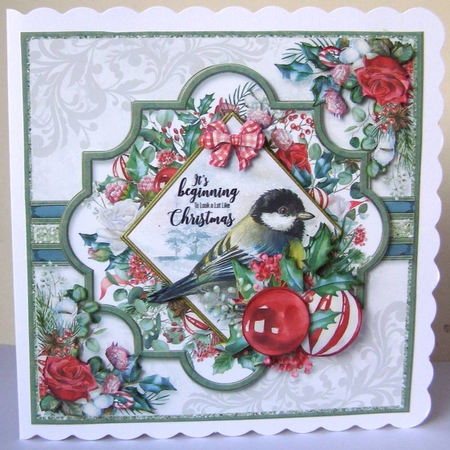 White Christmas CF Mini Kit-3 by Margaret McCartney
