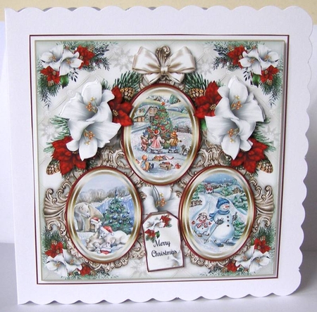 Visions Of Christmas 06 Mini Page Kit by Margaret McCartney