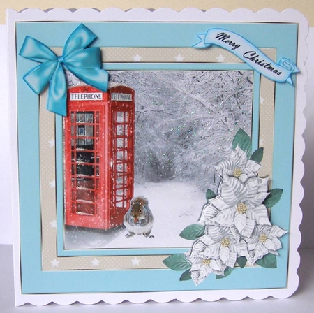Winter Phone Box 1 by Margaret McCartney