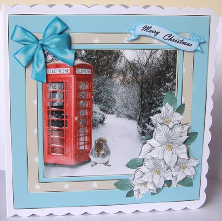 Winter Phone Box 2 by Margaret McCartney