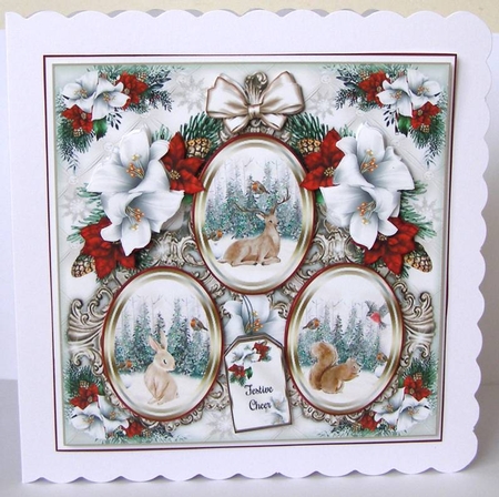 Visions Of Christmas 07 Mini Page Kit by Margaret McCartney