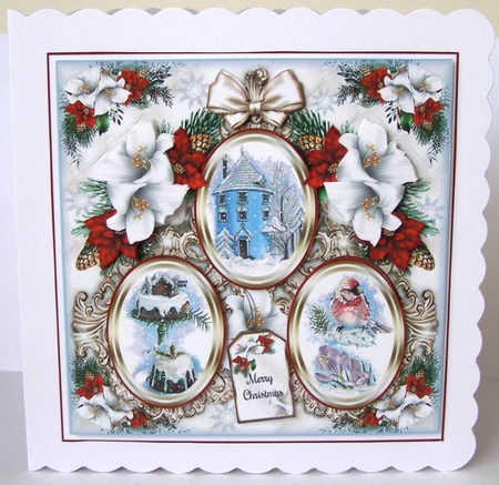 Visions Of Christmas 08 Mini Page Kit by Margaret McCartney