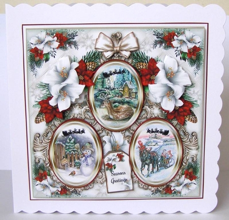 Visions Of Christmas 09 Mini Page Kit by Margaret McCartney