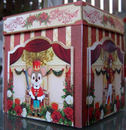 Le Ballet Casse-noisette Exploding Box Room for a Surprise Kit by Margaret McCartney