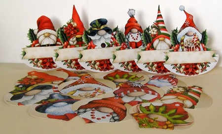 It will be Gnomely this Christmas - Christmas Accessories by Margaret McCartney