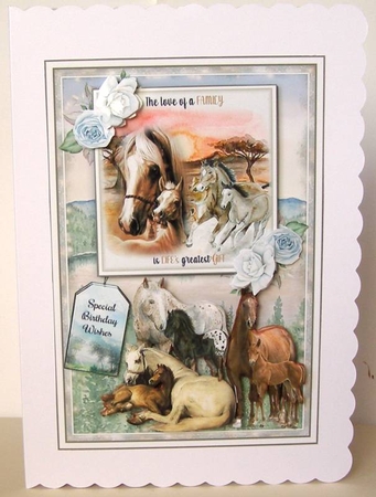 The Love Of A Family Bumper Mini Page Kits by Margaret McCartney