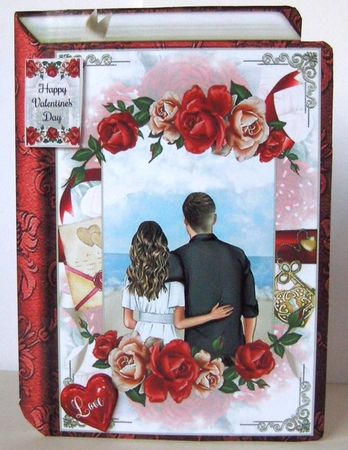 Book Of Romance  Bumper Shaped Mini Page Kits by Margaret McCartney