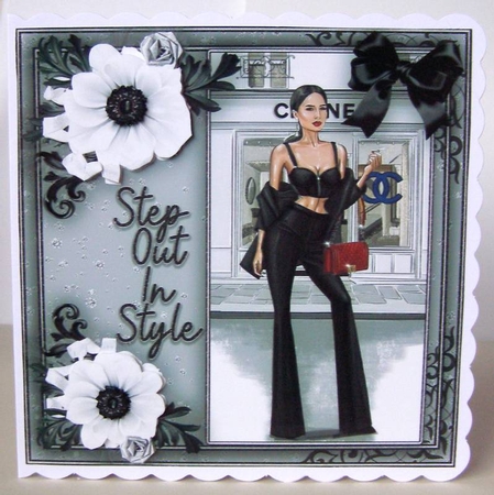 Step Out In Style Mini Kit #4    NO FLOWERS , TEXT OR BOW** by Margaret McCartney