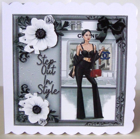 Step Out In Style Mini Kit #4    NO FLOWERS , TEXT OR BOW** by Margaret McCartney