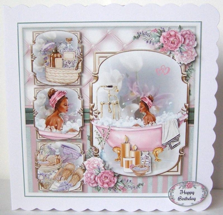 Time To Relax Ethnic Mini Page Kit  by Margaret McCartney