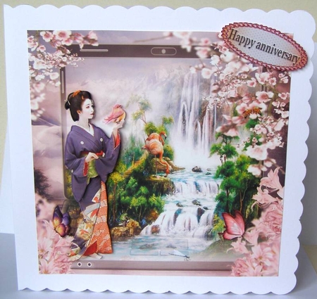 oriental lady by Margaret McCartney